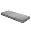 Folding Foam Mattress Sleeping Mat Portable Trifold Sofa Bed Camping Floor Extra Thick Cushion Removable Cover