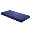 Foam Mattress Folding Trifold Portable Sleeping Mat Guest Cushion Sofa Bed Floor Extra Thick Washable Cotton