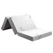 Foldable Foam Mattress Full size Trifold Sofa Bed Extra Thick Sleeping Floor Mat Portable Camping Travel Cushion