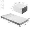 Foldable Foam Mattress Full size Trifold Sofa Bed Extra Thick Sleeping Floor Mat Portable Camping Travel Cushion