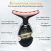 Neck Tightening Device, Wrinkle Removal Device, Facial Neck Massager for Face Lifting, Anti Aging, Bright Black