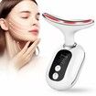 Facial Massager, Red Light Therapy for Face and Neck, Firming Wrinkle Removal Tool to Fade Lines and Wrinkles, Effectively Smooth Face and Neck