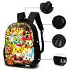 16 Inch Backpack Kids Backpack School Bookbag with strap bag Pencil Case Middle High School Backpack for Teen Boys Girls