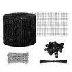 Solar Panel Bird Wire Mesh Roll Kit Screening Fence Critter Guard Proofing Barrier Black For Pigeons Rodents Squirrels 30M