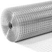 Hardware Cloth Wire Mesh Galvanised Welded Fence Roll Chicken Coop Rabbit Cage Guard Barrier Enclosure 25m x 1.2m