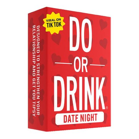 Do or Drink Date Night - Couples Games - Fun Drinking Games with 250 Cards - Great Couples Gift Ideas and Fun Couples Card Games