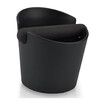 Coffee Knock Box 4.8 Inch Shock Absorbent Durable Barista Style Knock Box (Round)