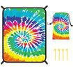 Bohemian Beach Mat Quick Drying Anti Splashing Moisture-proof Mat Outdoor Picnic Mat Camping Blanket Beach Mat