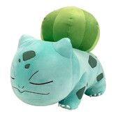 Pokemon Bulbasaur Sleeping Plush 12 Inch for Stuffed Animals Fans for Travel, Car Rides, Nap and Playtime, Multicolor, Approx. 30CM