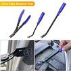 19Pcs Trim Removal Tool Set and Clip Plier Upholstery Remover Nylon Car Panel Removal Set with Portable Storage Bag