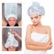 2Pcs Net Plopping Cap For Drying Curly Hair With Drawstring, Net Plopping Bonnet