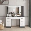 Dressing Makeup Table Vanity Dresser with Mirror for Women Home Bedroom Furniture