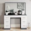 Dressing Makeup Table Vanity Dresser with Mirror for Women Home Bedroom Furniture