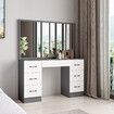 Dressing Makeup Table Vanity Dresser with Mirror for Women Home Bedroom Furniture