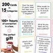 200 Couples Conversation Cards Dating Card Game for Adults Enjoy Better Relationships and Deeper Intimacy Fun Couples Game for Date Night,Valentine Card Games for Couples