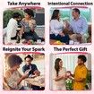 200 Couples Conversation Cards Dating Card Game for Adults Enjoy Better Relationships and Deeper Intimacy Fun Couples Game for Date Night,Valentine Card Games for Couples