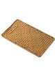 2-Pack Rectangular Woven Placemats 45x30cm Made from Natural Seagrass Rattan Wicker Table Mats for Dining Table