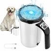 Rechargeable Automatic Dog Paw Cleaner, Dog Paw Washer Cup for Big Dog and Cat Grooming (Black)