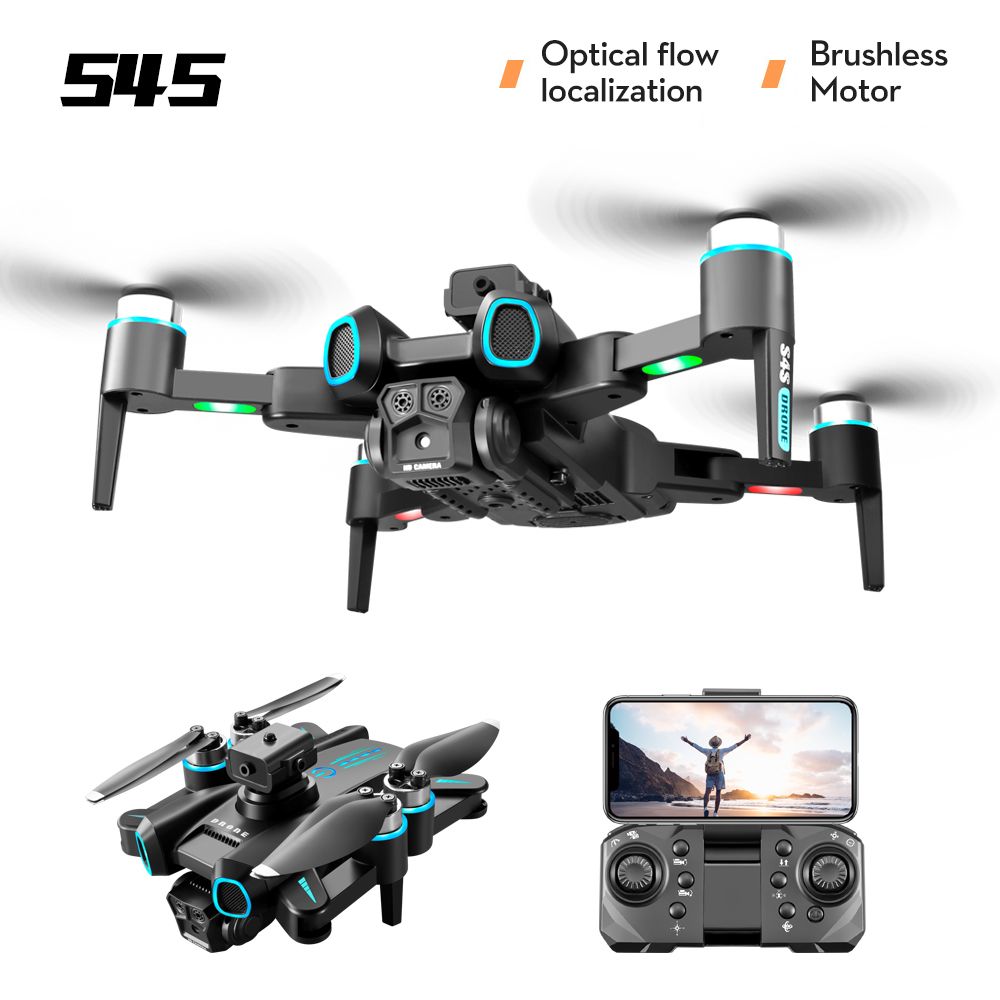 4K/6K HD Camera 2.4G WIFI FPV  18mins Flight Time Brushless Foldable RC Drone Quadcopter RTF