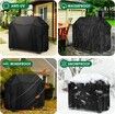 420D Oxford Barbecue Grill Cover Waterproof Fade Resistant and UV Resistant BBQ Cover
Suitable for Most Popular Grills-147x61x122cm