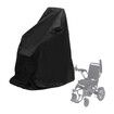 Electric Wheel Chair Cover Waterproof Mobility Scooter Storage Cover for Travel Power Wheelchair 115 x 75 x 130 cm, Black