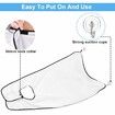 Beard Bib Apron, Beard Hair Catcher for Men Shaving, Non Stick Beard Cape Grooming Cloth, Waterproof, White