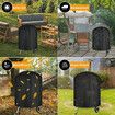 22 Inch Charcoal Grill Cover for 22 inch Weber Grill, Kettle BBQ Gas Grill Cover for All Season 58x 58 x 77 cm