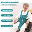 Wheelchair Seat Belt Anti Fall Safety Belt Medical Restraints Straps for Elderly Disable Hospital Patient