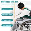 Wheelchair Seat Belt Anti Fall Safety Belt Medical Restraints Straps for Elderly Disable Hospital Patient