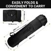 Fishing Rod Bag,Fishing Rod Case Bag with Durable Folding Oxford Fabric,Portable Fishing Bag Fish Rod Storage Bag Fishing Pole Case Bag for Men Fishing Gifts