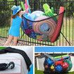 Large Storage Mesh Bag Hanging Swimming Pool Storage Bag Net Bag Football Basketball Inflatable Toys Storage Bag 142*86cm