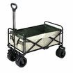 Garden Beach Cart Wagon Foldable Utility Shopping Trolley Trailer Outdoor Picnic Camping Sports Market Barrow Luggage Grocery Collapsible 150kg