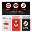 3-in-1:Talk,Flirt,Dare.Romantic Game for Couples,Perfect Valentine’s Day Gift,Date Night Ideas,Newlywed,Reignite Relationship with Your Partner.