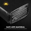 LDPE Pond Liner 6X8M Fish Waterfall Water Garden Pad Heavy Duty Flexible Reservoir Fountain Landscaping 0.5mm