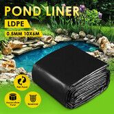 LDPE Pond Liner 10X6M Fish Waterfall Water Garden Pad Heavy Duty Flexible Reservoir Fountain Landscaping 0.5mm