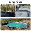 Pond Liner 10x6M Fish Waterfall Water Garden Pad Heavy Duty Flexible Reservoir Fountain Landscaping 0.2mm