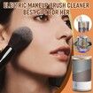 Electric Makeup Brush Cleaner,Brushly Pro Cosmetic Brush Cleaner,Makeup Brush Cleaner Machine,Automatic Electric Makeup Brush Cleaner,Fits all size makeup brushes,Great gift for wife,Girlfriend