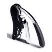 Wine Bottle Opener Manual Vertical Lever Corkscrew with Foil Cutter and Extra Spiral