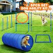 Dog Agility Equipment 5 Set Pet Pet Scene Puppy Training Kit Jump Hurdle Tunnel Poles Pause Box Hoop Obstacle