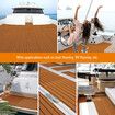 Marine Carpet Boat Flooring Decking Sheet EVA Foam Matting Non Slip Mat Covering Yacht Pad Dark Grey 240 x 120cm