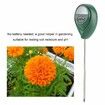 Stainless Steel 2 in 1 PH Detector Soil Tester Moisture Meter Humidity Monitor with Probe for Garden Plant