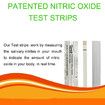 Nitric Oxide Indicator Strips, Saliva Nitric Oxide Testing Strip, Get Results in Just 15 Seconds, 25 Test Strips