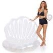Inflatable  Pool Float, Blow Up Giant Clam  Ride On Raft Chair for Swimming Pool Summer Beach Party