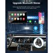 9 Inch Wireless Car Stereo with Carplay,Portable Touch Screen GPS Navigation for Car,Car Audio Receivers with Bluetooth,Airplay,AUX/FM,Screen for All Vehicles