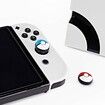 Thumb Grip Set Joystick Caps Compatible with Game Console,Silicone Analog Stick Caps for Game Controllers – Red+Blue,2 Pairs