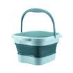 15L Collapsible Bucket Pail Water Container Plastic Tub Car Wash Camping Fishing Plastic Waterpot Foldable Portable Home Garden Tool Cleaning