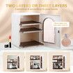 Makeup Organizer Jewellery Storage Box Cosmetics Jewelry Cutlery Cup Wine Glass Organiser Portable Display Stand Make Up Bowl Holder Container