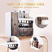 Makeup Organizer Jewellery Box Cosmetic Storage Organiser Jewelry Display Stand Portable Make Up Brush Holder Lipstick Ring Container with Drawer