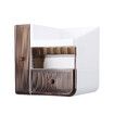 Makeup Organizer Jewellery Box Cosmetic Storage Organiser Jewelry Display Stand Portable Make Up Brush Holder Lipstick Ring Container with Drawer