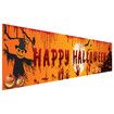 250*48cm Halloween Decorations Pumpkin Banner Handprint Yard Banner Indoor Outdoor Hanging Decor